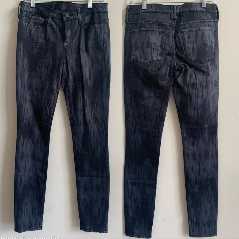 Vince Overdye Black Dylan Skinny Leggings Jeans